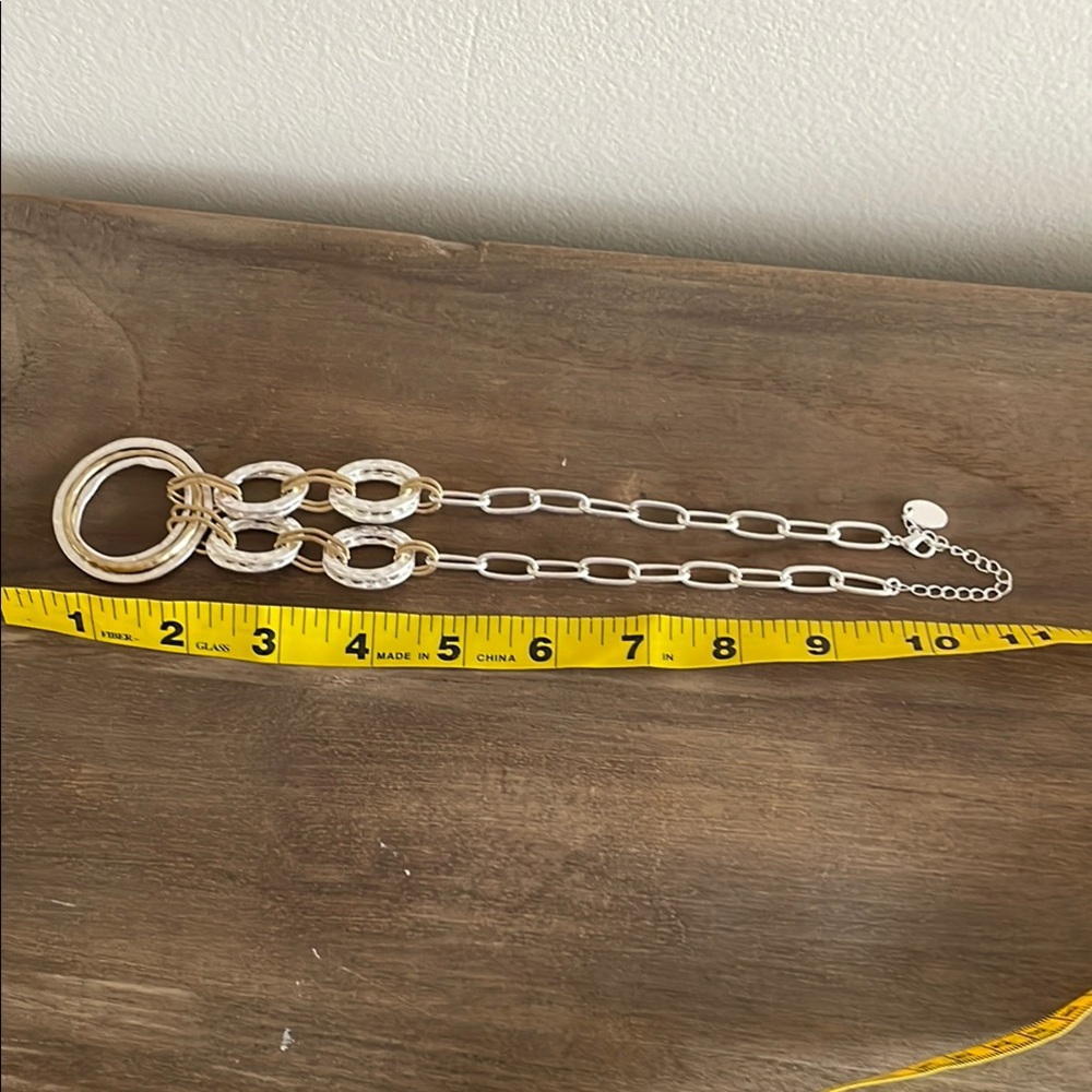 Two-Tone Chain Necklace - Picture 4 of 4